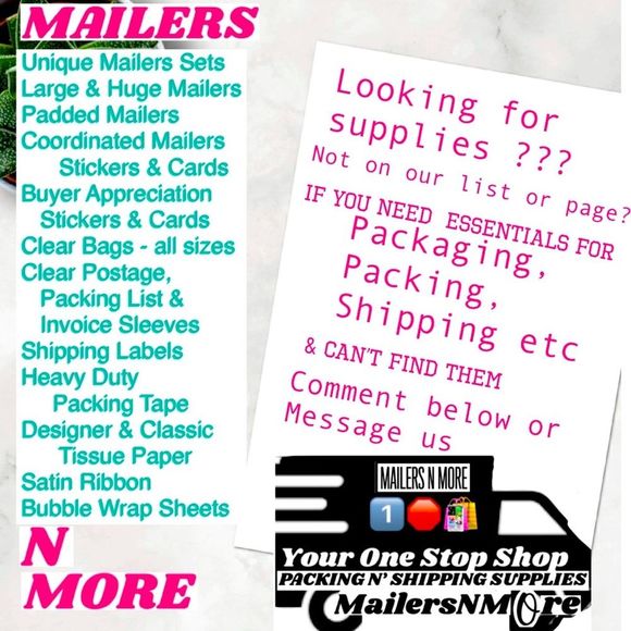 Looking for Supplies? Comment below - Picture 1 of 3